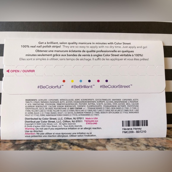 Color Street 𝐇𝐀𝐕𝐀𝐍𝐀 𝐇𝐎𝐍𝐄𝐘 (retired) - Picture 3 of 3